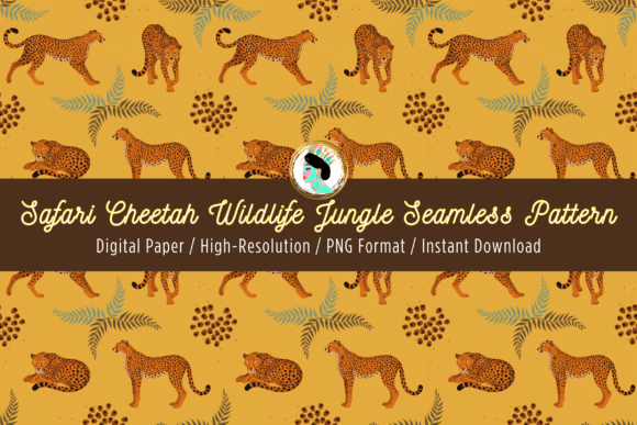 Download Jungle Leopard PNG Seamless Pattern - Png Collection
