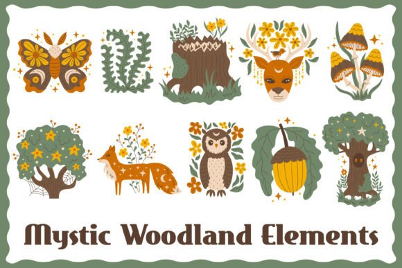 Download Mystic Woodland Elements PNG Clipart - Png Collection