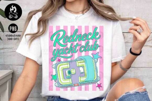 Download Redneck Yacht Club Pink Pontoon Png - Png Collection