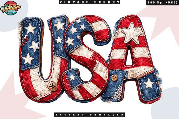Download Independence Day USA Patchwork PNG - Png Collection