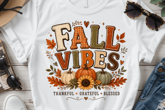 Download Fall Vibes PNG Thanksgiving Shirt - Png Collection