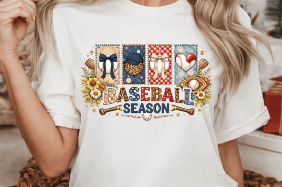 Download Baseball Season Coquette PNG Design - Png Collection