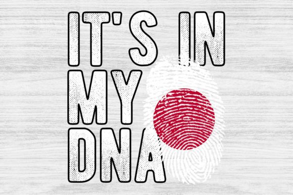 Download It's in My DNA Japan Flag PNG - Png Collection