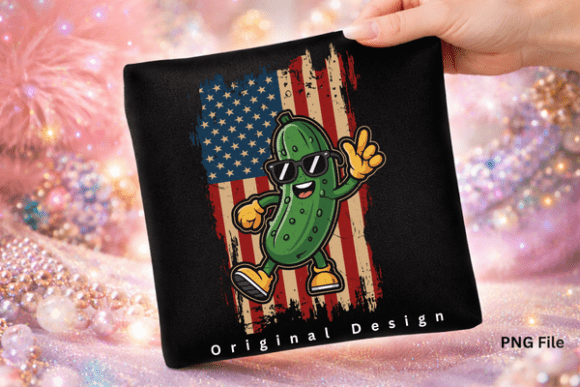 Download Funny Pickle USA Distressed Flag PNG - Png Collection