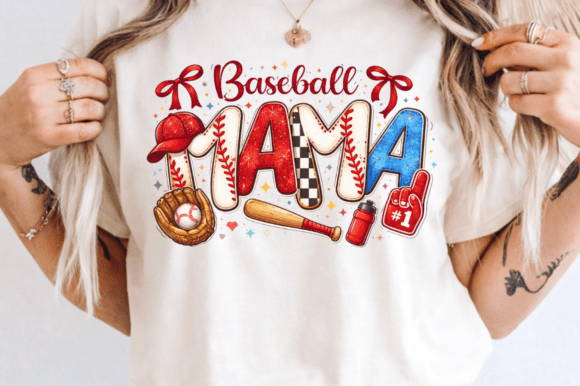 Download Baseball Mama Coquette Bow PNG Design - Png Collection