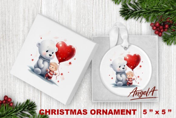 Download Christmas Ornament Png / Baby Polar Bear - Png Collection