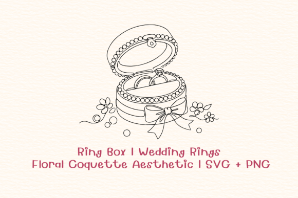Download Wedding Ring Box SVG PNG - Png Collection
