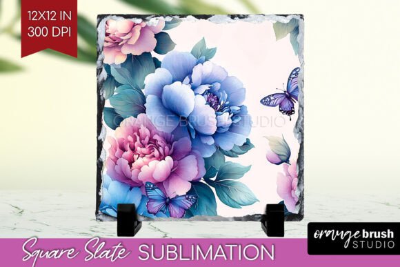 Download Spring Blossom Slate Sublimation PNG - Png Collection