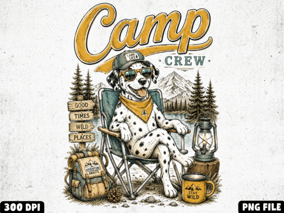 Download Funny Camping Dog PNG - Png Collection