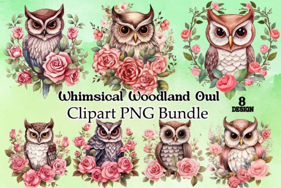 Download Whimsical Woodland Owl - Owl Collection