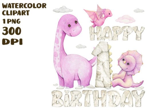 Download Dinosaur First Birthday, Shirt Dino PNG - Png Collection