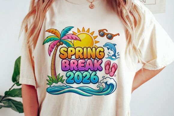 Download Spring Break 2026 Tropical Fun Png - Spring break Collection