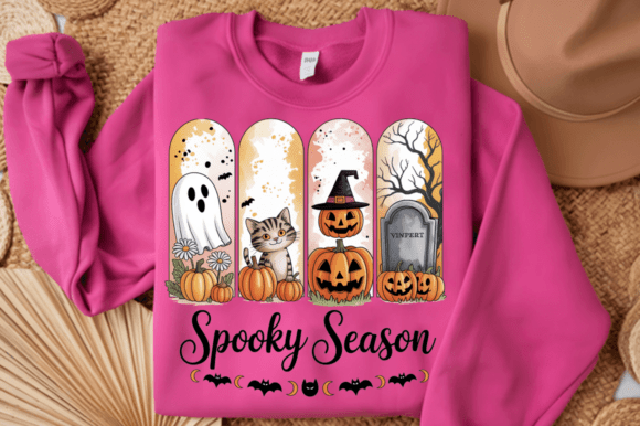 Download Vintage Halloween Spooky Season PNG - Png Collection