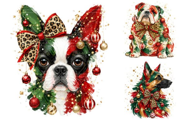 Download Christmas Dog PNG Bundle - Png Collection