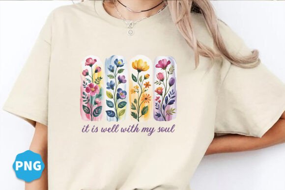 Download Brushstroke Floral Png Christian Flower - Png Collection
