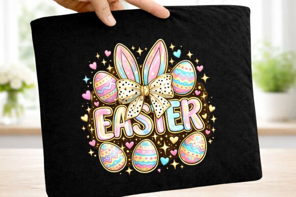 Download Cute Easter Coquette Bow Bunny Png - Png Collection