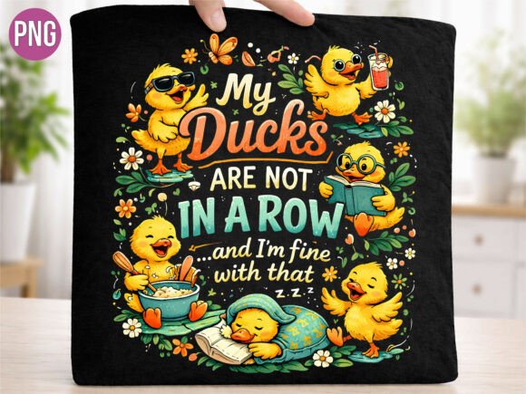 Download My Ducks Are Not in a Row Funny PNG - Png Collection