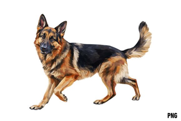 Download German Shepherd Dog Clipart PNG - Png Collection