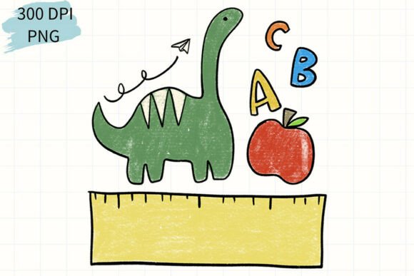 Download Add Name Back to School Dino PNG - Png Collection