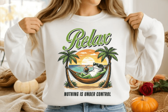 Download Relax Frog Beach PNG Summer Vacation PNG - Png Collection