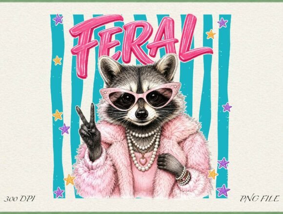 Download Feral Raccoon Cute Funny PNG Design - Png Collection