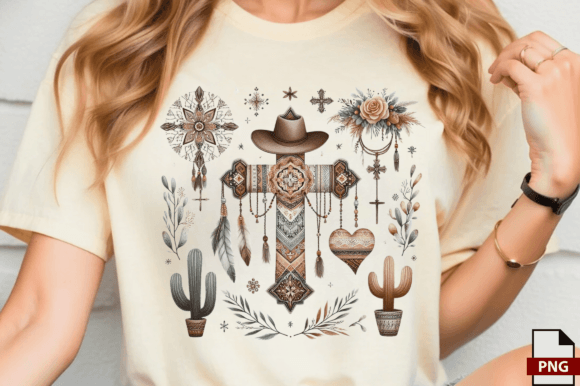 Download Boho Christmas Jesus Cross Png, Boho PNG - Png Collection