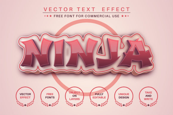 Download Badge with Shadow Editable Text Effect - Premium Resources