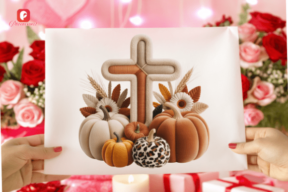 Download Autumn Harvest Pumpkin Cross PNG - Png Collection