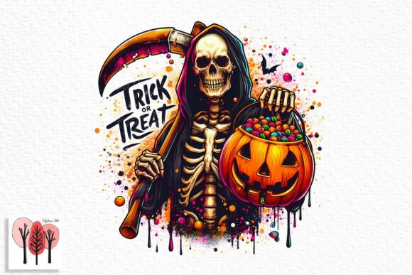 Download Trick or Treat Horror PNG Sublimation - Png Collection