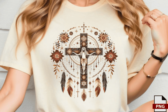 Download Boho Christmas Jesus Cross Png, Boho Png - Png Collection
