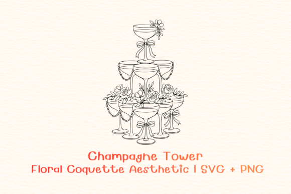 Download Champagne Tower SVG PNG - Png Collection