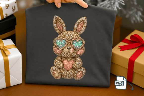 Download Faux Rhinestone Bunny PNG - Png Collection