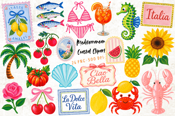 Download Mediterranean Coastal Clipart PNG - Png Collection