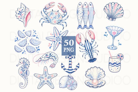 Download Coastal Clipart PNG Bundle - Png Collection