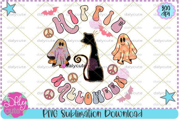 Download Retro Halloween Spooky Season PNG Groovy - Png Collection