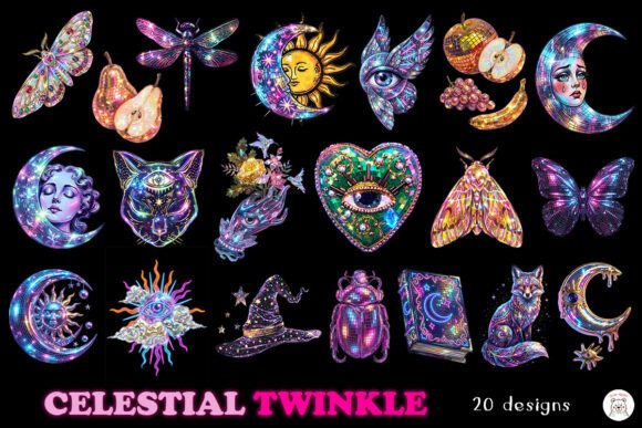 Download Disco Celestial Dreams, Celestial PNG Bundle - Png Collection
