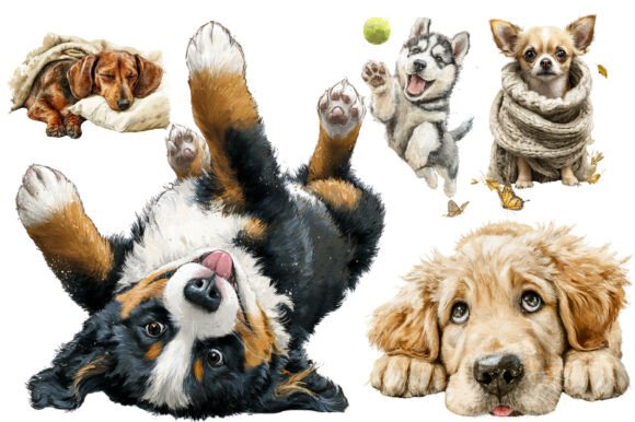 Download Whimsical Funny Dog PNG Bundle - Png Collection